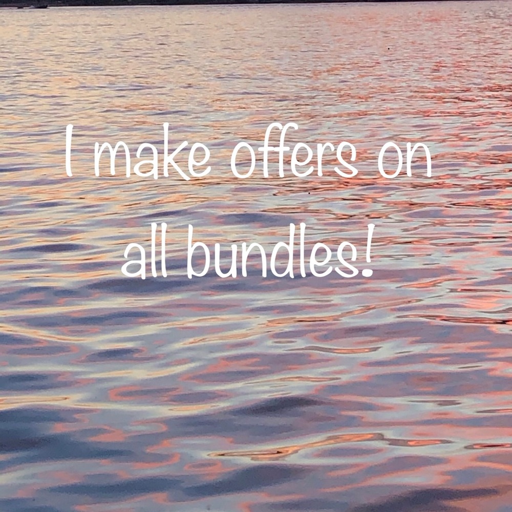 I MAKE OFFERS ON ALL BUNDLES!!!